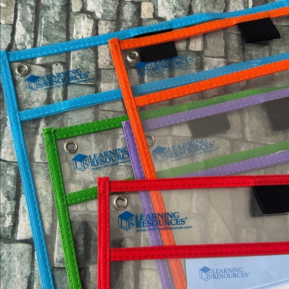 Learning Resources Write & Wipe Pockets - Picture 2 of 3